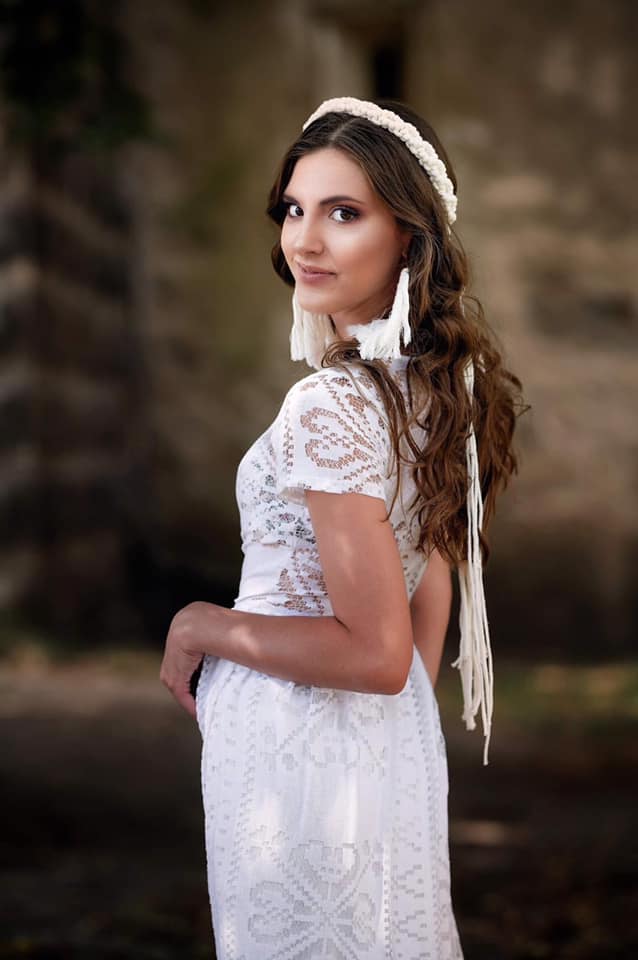 macramé boho náušnice 2